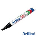 Artline 90 Permanent Medium Chisel Tip Markers