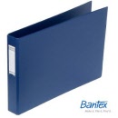 BANTEX Deluxe 38mm 4D Ring Binder A3 Landscape 1268-401