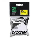 Brother® P-Touch M Tape 12mm x 8m Black/Yellow M-K631 (MK-631)