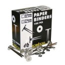 CELCO No.648 Paper Binders 63mm Bx100 (0006488)