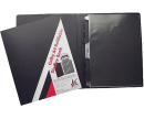 COLBY Art 257A Refillable Display Book A4 Black 257A4BLACK