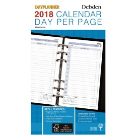 DayPlanner Personal Edition Daily Dated Diary Refill PR2100
