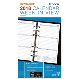 DayPlanner Personal Edition Weekly Dated Diary Refill PR2700