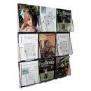Deflecto® Literature Wall Display 9 x A4 Pockets (56801)