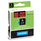 DYMO® D1 Tape 19mm x 7m Black/Red (SD45807)