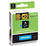DYMO® D1 Tape 19mm x 7m Black/Yellow (SD45808)
