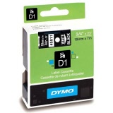 DYMO® D1 Tape 19mm x 7m White/Black (SD45811)