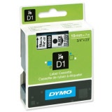 DYMO® D1 Tape 24mm x 7m Black/Clear (SD53710)