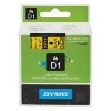 DYMO® D1 Tape 24mm x 7m Black/Yellow (SD53718)