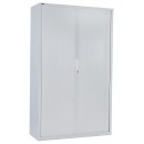GO Steel 1981mm Side Opening Tambour Cupboard GTD1912WC White China