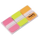 Post-it® 686-PGO Durable Tabs Pink, Green & Orange 70071493319