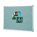 Penrite™ Aluminium Frame Silver Fabric Pinboards