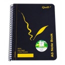 QUILL Q570 Polypropylene A5 Notebook 200 Page with 2 Note Pockets 10570
