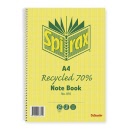 SPIRAX 810 Recyled 70% A4 Note Book 120 Pages 56800