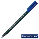 STAEDTLER Lumocolor® 318 Permanent F Marker Pen Fine 318-3 Blue