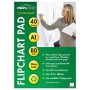 Visionchart® Premium Glossy Flipchart Pads VFP40G