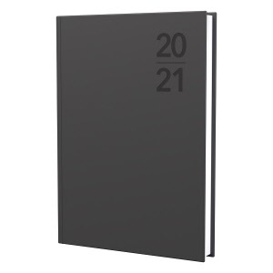 DEBDEN Silhouette Slim Pocket Week to View Diary S6700 Grey