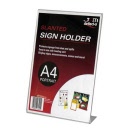 Deflecto® A4 Single Sided Menu / Sign Holder Portrait 47401