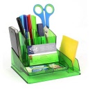 ITALPLAST Desk Organiser Tinted I35 Green