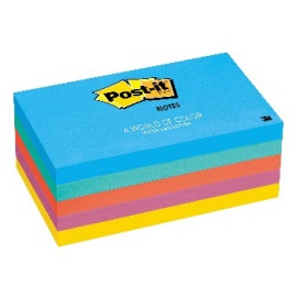 3M Post-it Notes 655-5UC Jaipur Collection 76x127mm