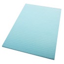 Quill Office Pads A4 Ruled 70gsm 70 Leaf Blue 01013