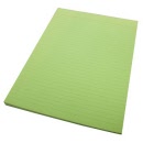 Quill Office Pads A4 Ruled 70gsm 70 Leaf Green 01014