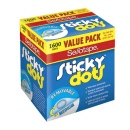 Sellotape® Sticky Dots Removable 1600 Glue Dots Value Pack 990003