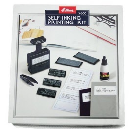 Shiny S-600 DIY Self-Inking Printing Kit