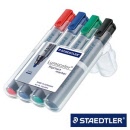 STAEDTLER® Lumocolor® Flipchart Markers Assorted 356 WP4