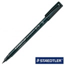 STAEDTLER Lumocolor® 313 Permanent S Marker Pen Superfine 313-9 Black