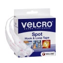 Velcro® Fasteners Hook & Loop 22mm Spots White 42717