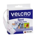 Velcro® Fasteners Hook Only 22mm Spots White 42716