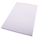 Office Pads A4 Ruled 60gsm 100 Leaf White WPR011 (01001)