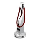 Diplomat Q Stand with Burgundy velour Q Rope (VQ2202)